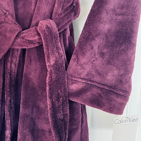CALVIN KLEIN Women's Bathrobe NWT Size XS-S - Picture 4 of 6